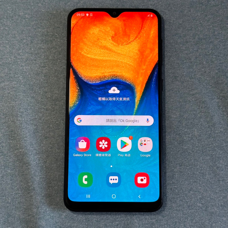 Samsung A20 32G 黑 9成新 功能正常 二手 6.4吋 三星 A205 雙卡雙待 台中