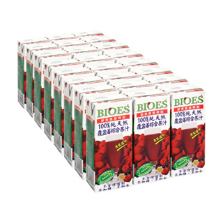【囍瑞BIOES】100%純天然覆盆莓綜合原汁(隨身瓶200ml-24入)含運價-有效日期:2024.2.11