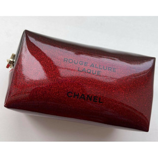 chanel rouge allure laque漸層酒紅化妝包