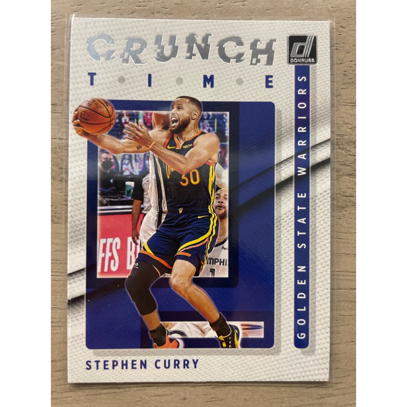 2021-22 Donruss Crunch Time Stephen Curry  NBA球員卡