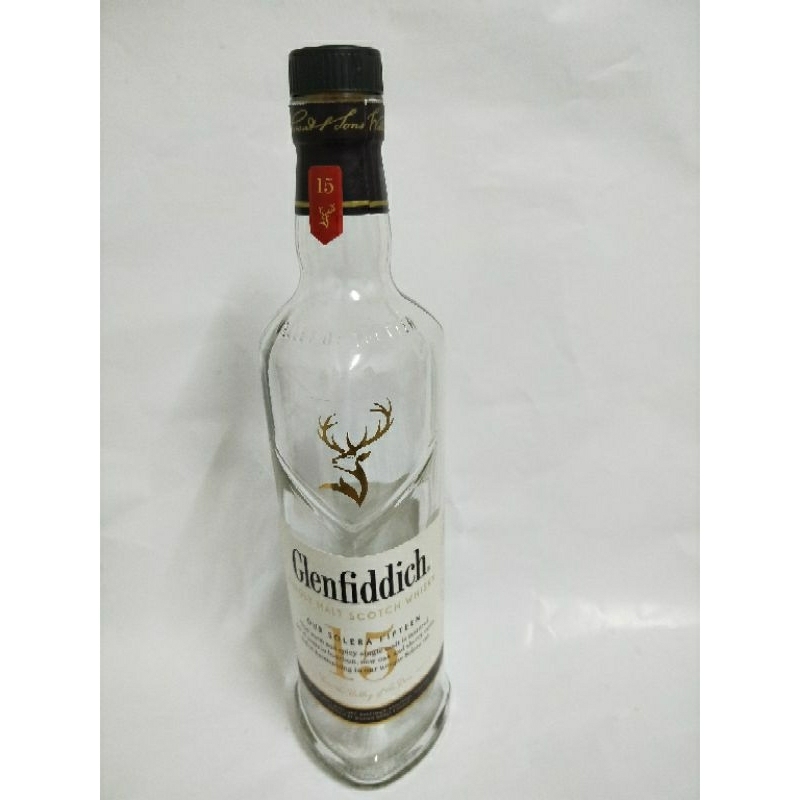 代售--glenfiddich格蘭菲迪 15年 威士忌 空瓶 700ML款