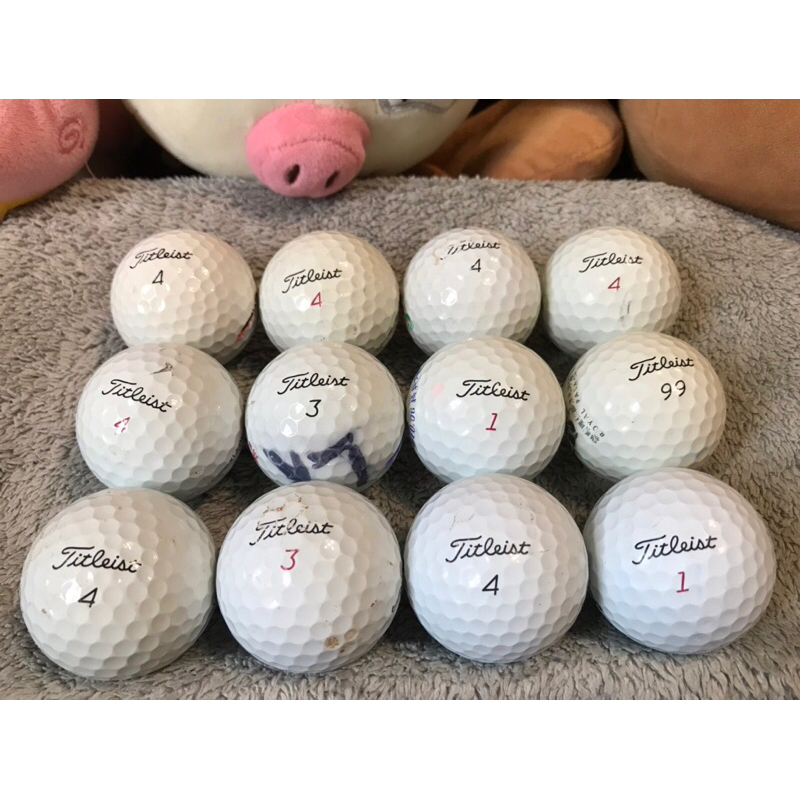 👍👍揮桿打球不❤️痛專區  Titleist PRO  V1+V1X+AVX 等級不同二手高爾夫球