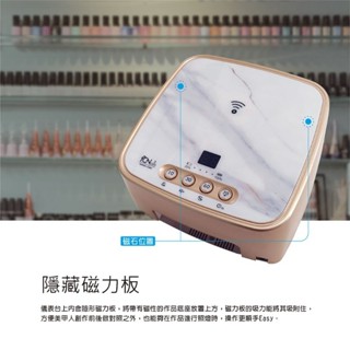 現貨｜停電神器👍🏼LED 凝膠燈 概念燈36W 無線充電 混波燈 美甲燈 (蓄電型）可充手機