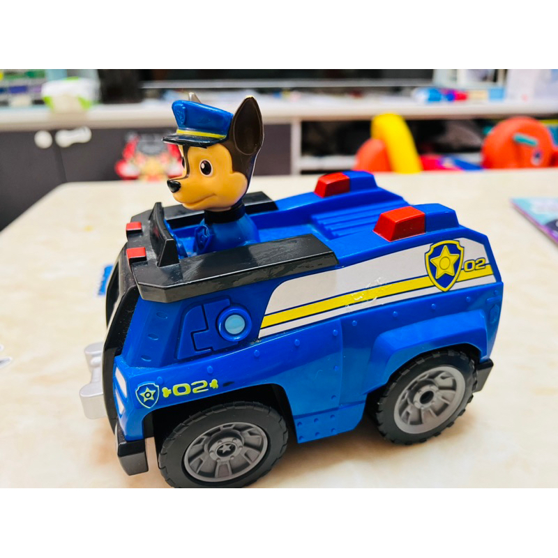 二手無盒-Paw patrol 汪汪隊立大功 無線遙控車阿奇