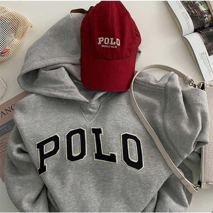 【預購】美國代購 🇺🇸 Polo Ralph Lauren 男款 經典 字樣 Logo 內刷毛 帽T 長袖 大學T