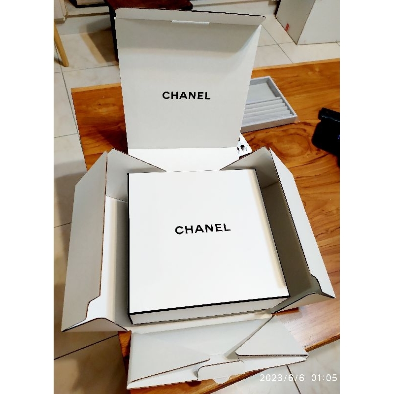 Chanel香奈兒紙盒 禮物盒 空盒 禮盒