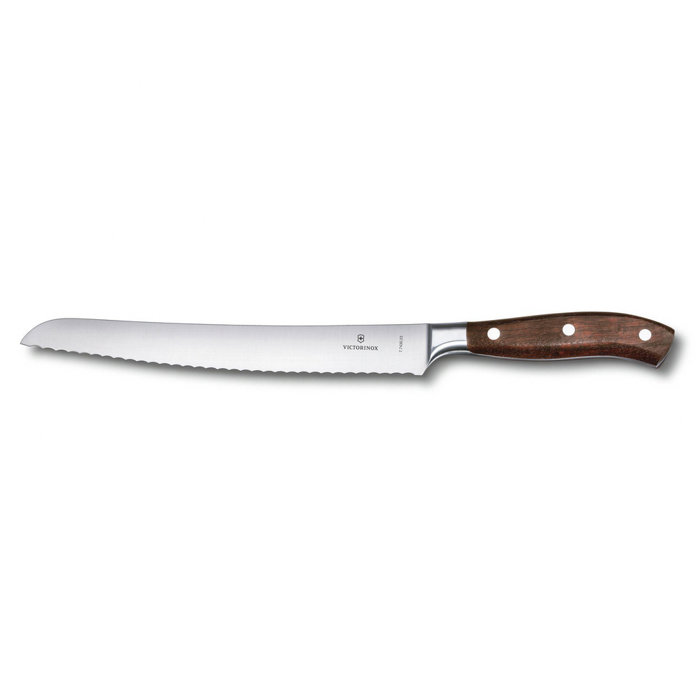 VICTORINOX 瑞士維氏 Grand Maitre 鍛造麵包刀 23cm 楓木 7.7430.23G