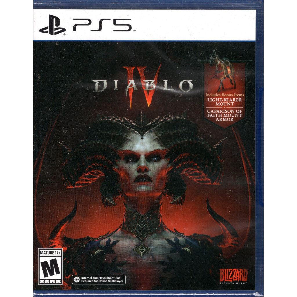 PS5遊戲 暗黑破壞神 4 Diablo IV 中文版【魔力電玩】
