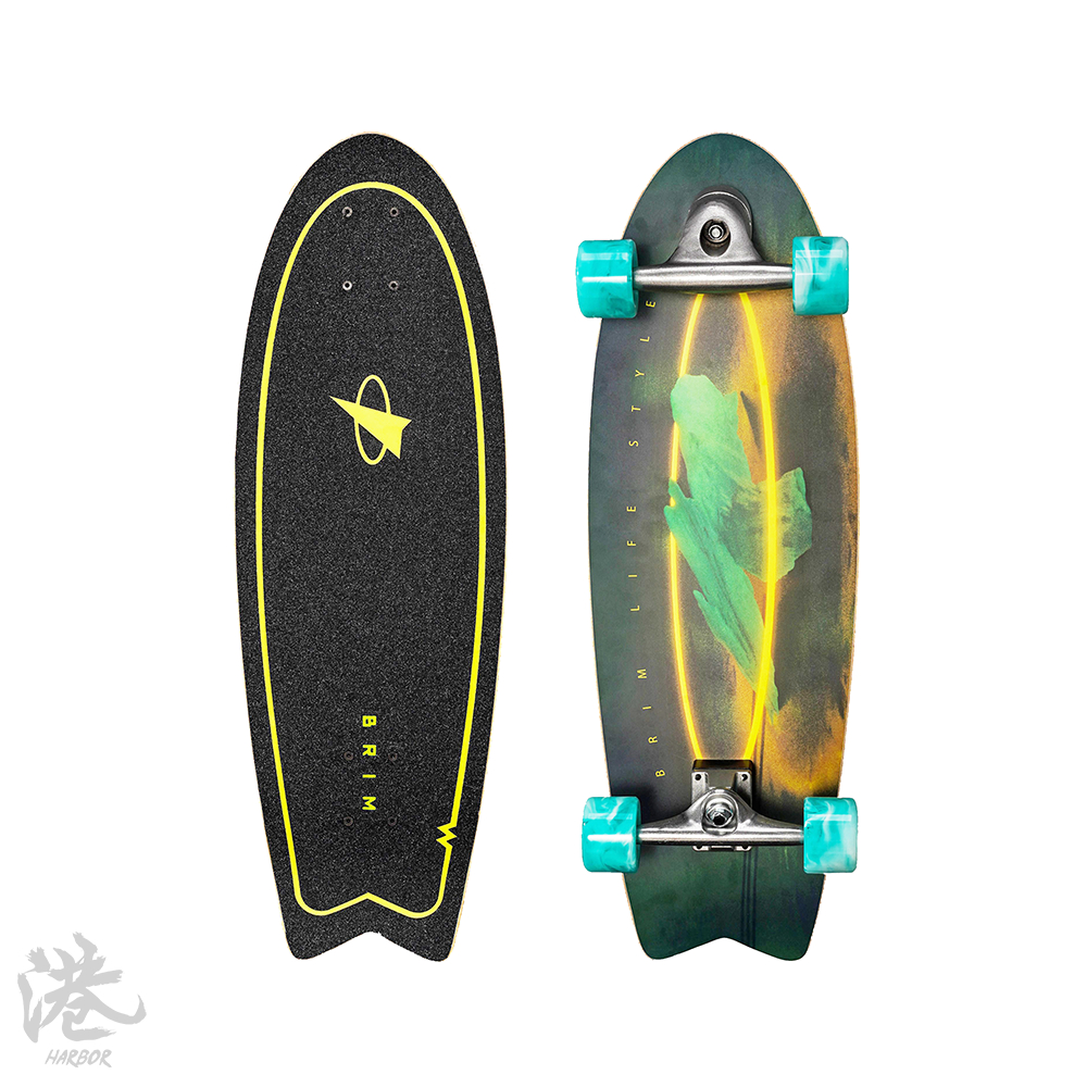 BRIM SurfSkate 臺灣衝浪滑板 OLD SCHOOL RING30英吋【HARBOR港】