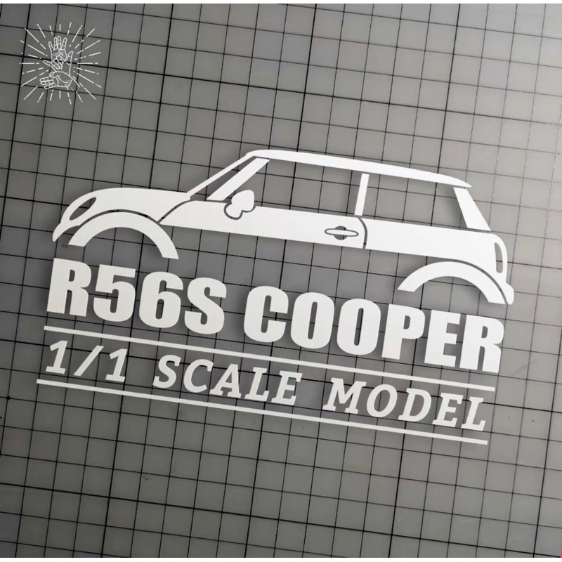 mini cooper s 車身貼紙 R56