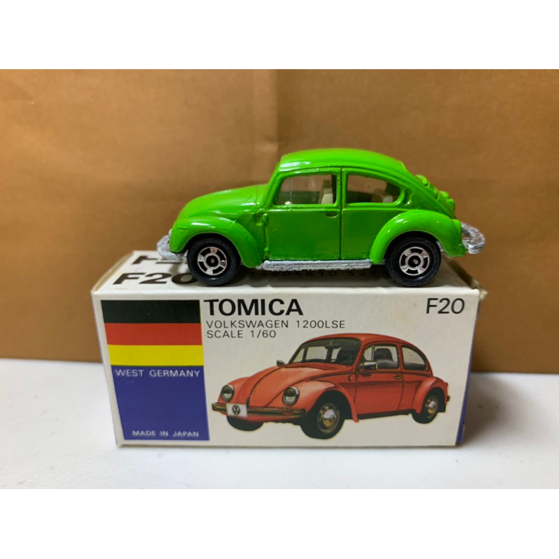 ［現貨］Tomica 多美 日製 大和 特注 外國車 F20 Volkswagen 金龜車 綠色