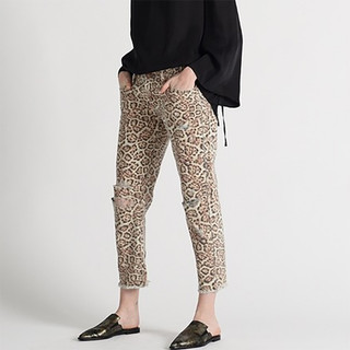 ONETEASPOON | 女 LEOPARD AWESOME BAGGIES STRAIGHT LEG JEAN牛仔褲