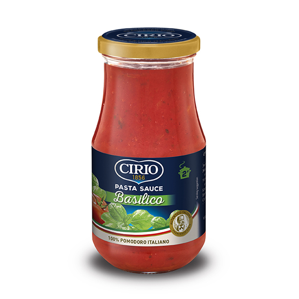 【CIRIO】義大利 番茄羅勒紅醬 420g (效期20260101)【玩饗食庫】義大利麵醬 義大利紅醬 番茄醬