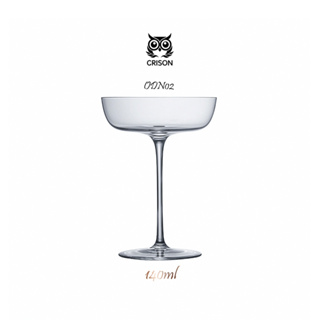 【CRISON】ODIN SERIES 北歐奧丁系列-高腳雞尾酒杯 140mL 香檳杯 高腳杯 調酒杯 水晶玻璃杯