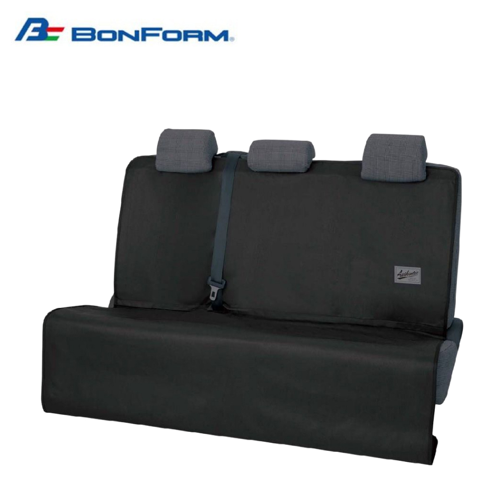 【BONFORM】RV休閒系列 防水防污後座椅套-黑色 (B4092-04BK) | 金弘笙