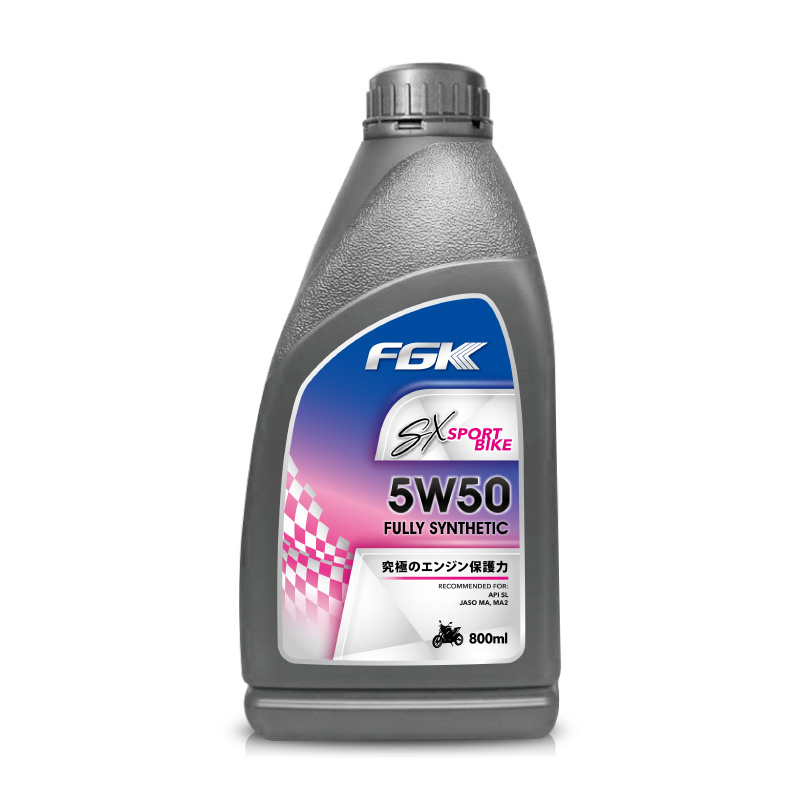 FGK SX 5W50機車全合成機油 800ml毫升 x 1BOTTLE瓶【家樂福】