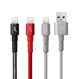 PQI i-Cable USB-A to Lightning 180cm 傳輸線 編織線 MFI認證