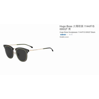購Happy~Hugo Boss 太陽眼鏡 1144/F/S 000QT 黑 # 219611