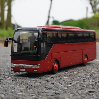 1：42宇通客車 TUTONG ZK6122H9 豪華 旅遊客車 巴士模型 車模