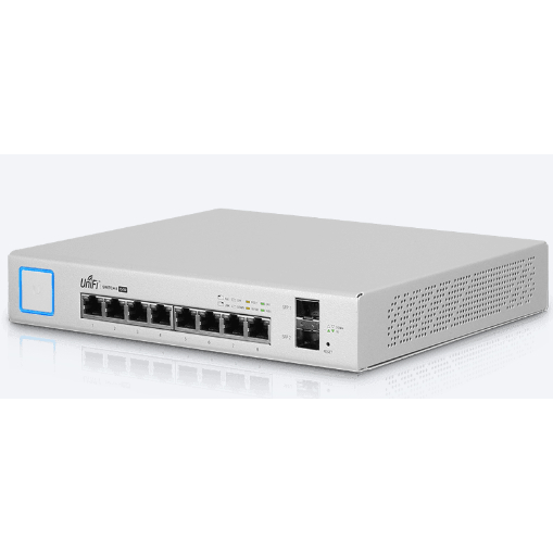 UniFi Switch 8 (150W) 網絡千兆交換機白色機