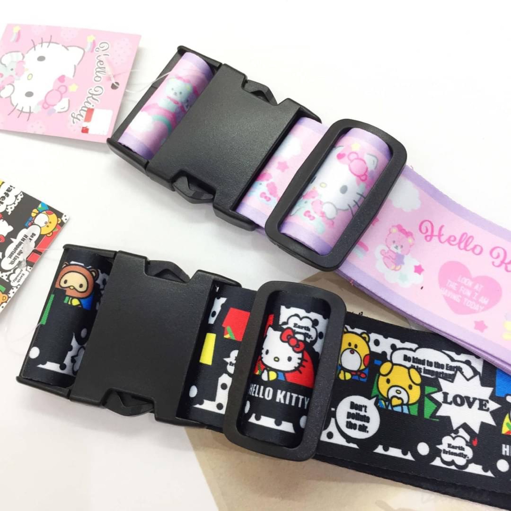行李箱束帶-凱蒂貓 HELLO KITTY 三麗鷗 Sanrio 正版授權