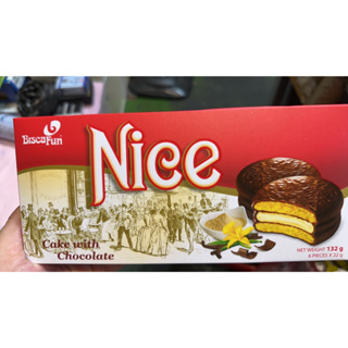 快速出貨 越南 Nice 乃詩巧克力派 132g 6入裝 巧克力派 乃詩派 巧克力 點心 蛋糕 甜點 特價 團購