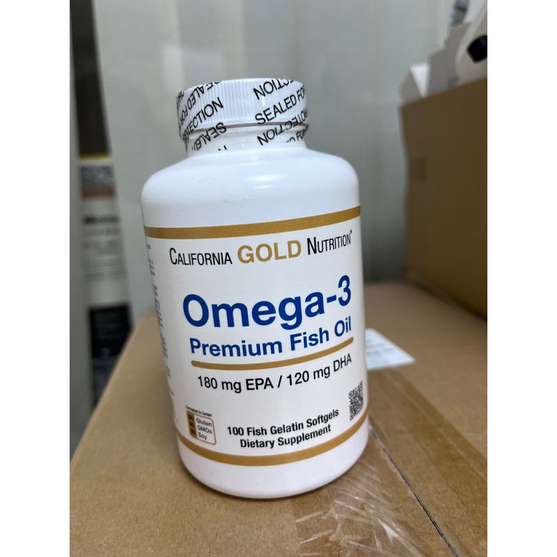 California Gold Nutrition  omega-3 魚油