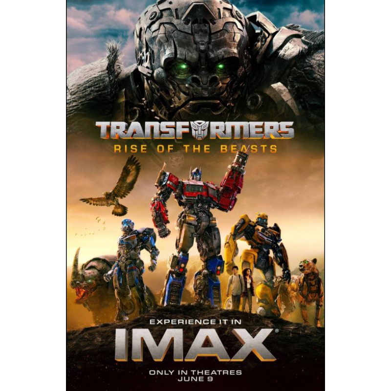 《變形金剛：萬獸崛起》IMAX 海報