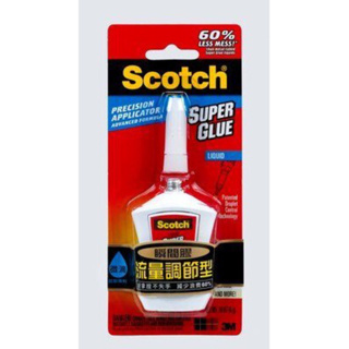 🌟自強文具🌟3M Scotch 流量調節型 瞬間膠AD125-膠狀/AD124-液狀