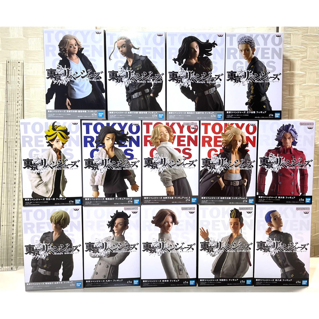 東京卍復仇者 日版 公仔 佐野萬次郎 Mikey 龍堅 場地 千冬 乾青宗 三谷隆 東京復仇者