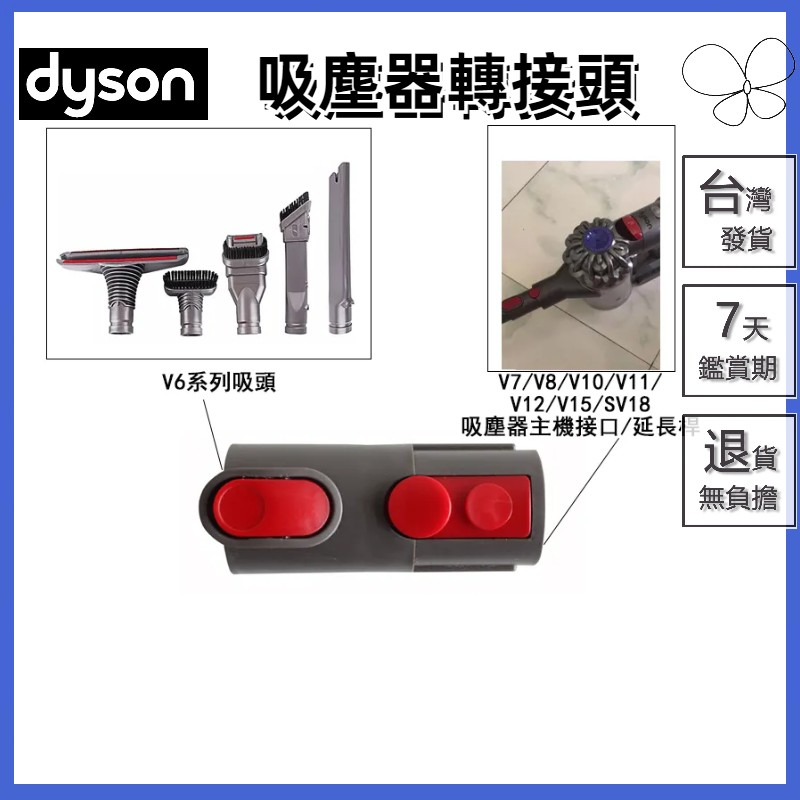 🔥台灣出貨🔥適用dyson戴森吸塵器 吸頭配件 轉接頭 V6吸頭轉v7 v8 v10 v11 v12 v15 sv18