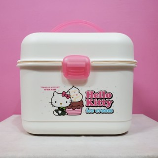 Lucky clover🍀長榮航空HELLO KITTY冰淇淋保溫箱保冷保鮮手提盒