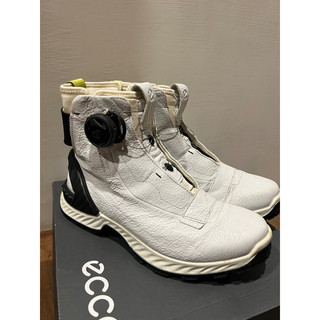 ECCO EXOHIKE 女款雪靴 EU39｜防水防滑｜BOA旋鈕快扣｜米其林大底｜白色