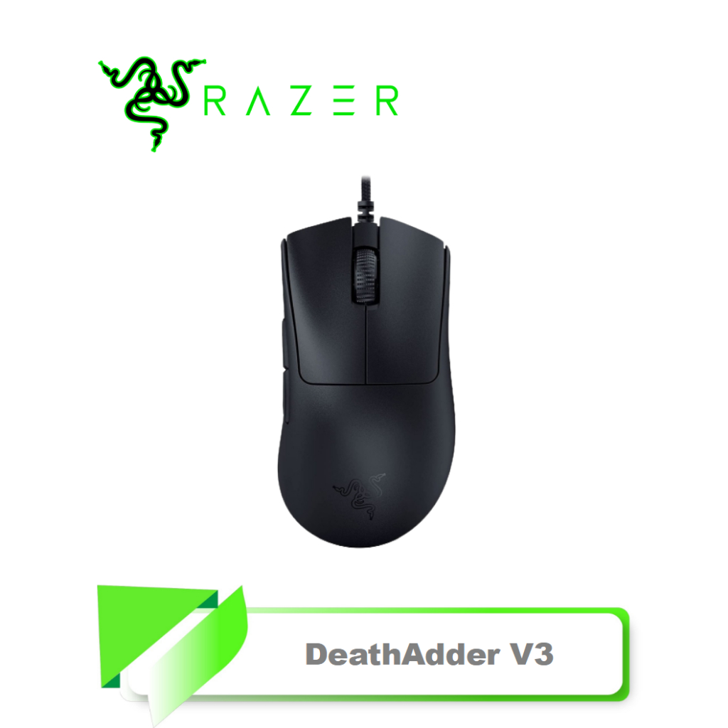 【TN STAR】Razer DeathAdder V3 煉獄奎蛇 V3 電競滑鼠/超輕量化/30K DPI/編織纜線