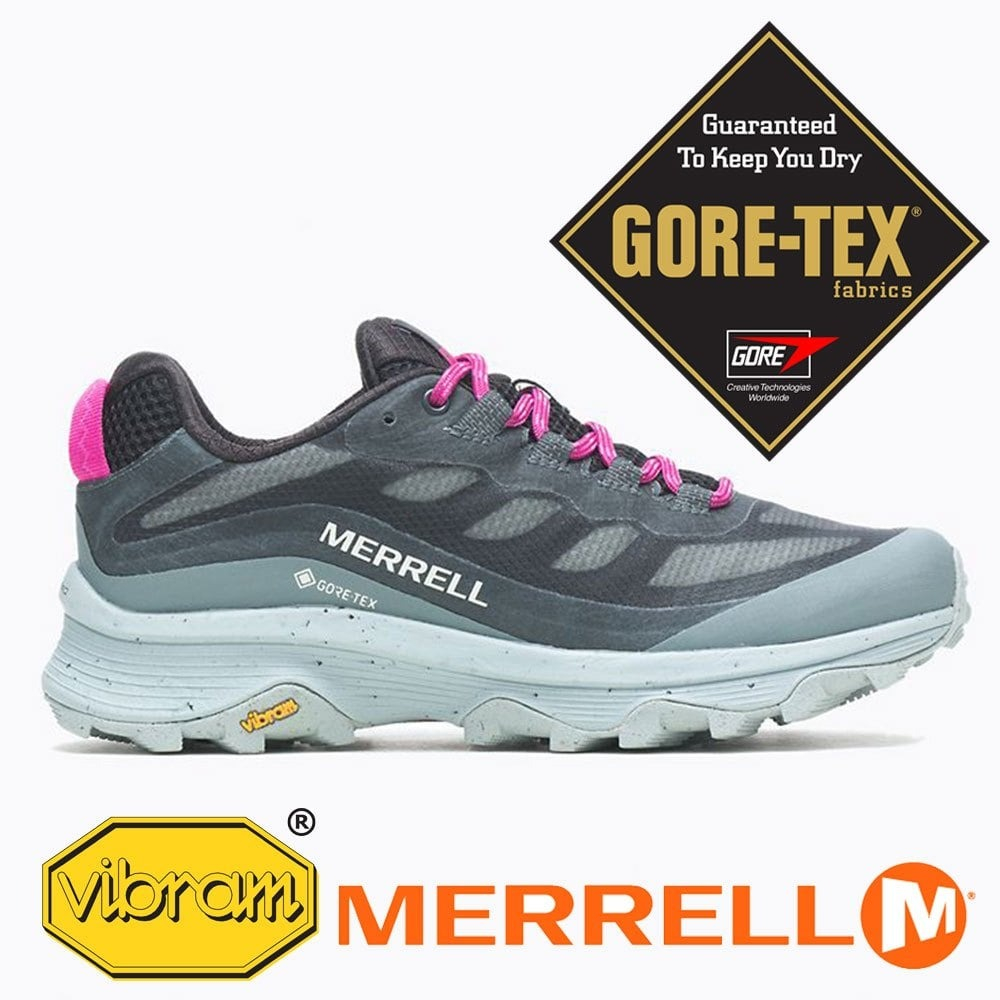 【MERRELL 美國】MOAB SPEED女GT多功能健行鞋『紫灰』067654