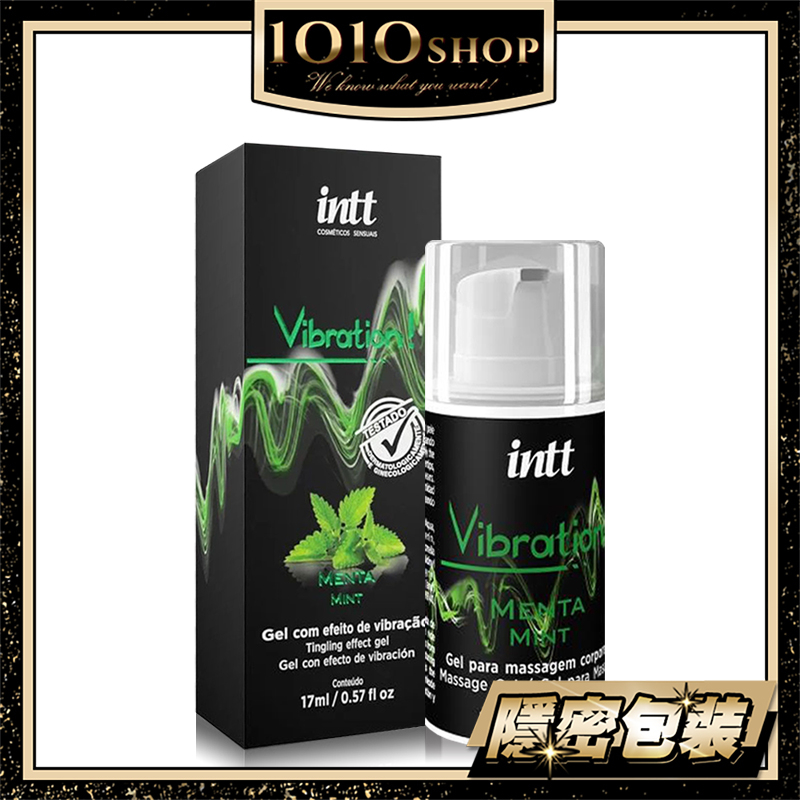 巴西 Intt Vibration 跳跳糖感 爆跳式提升液 17ml 可食用 薄荷 快感提升液【1010SHOP】