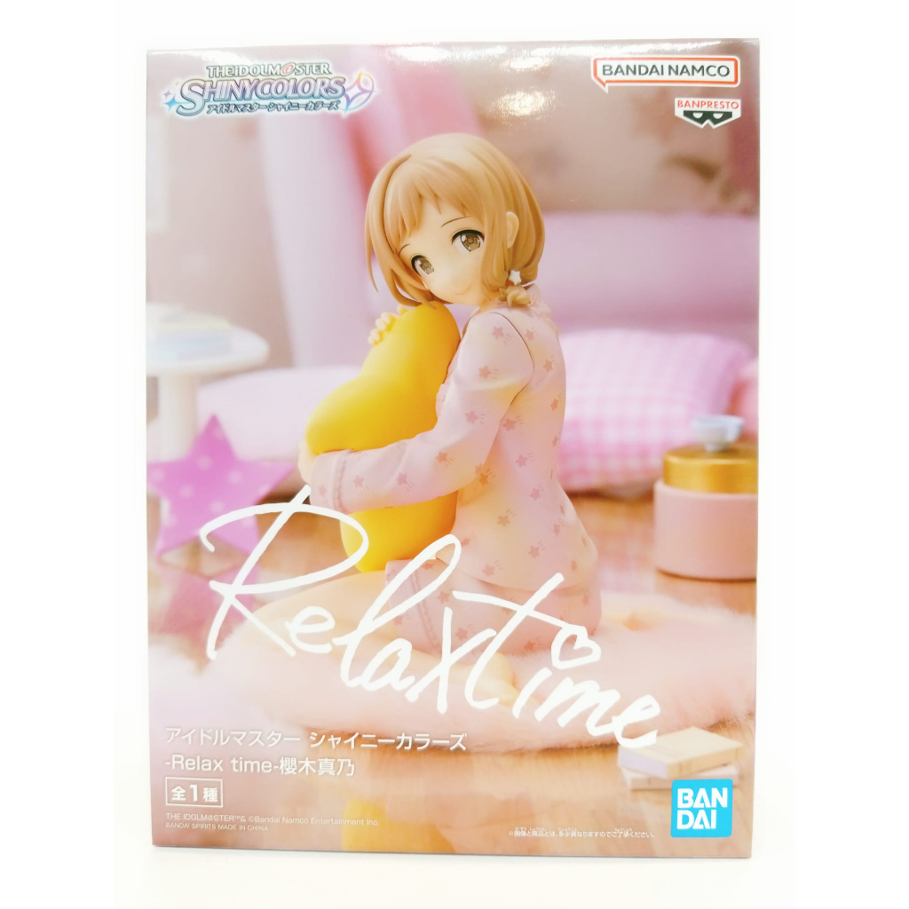 🔥鹿本🔥全新 現貨 日版 偶像大師 閃耀色彩 Relax time 櫻木真乃 公仔 模型