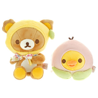 ♖ 日本 期間限定 水果主題 Rilakuma 拉拉熊 白熊 小雞 葡萄 桃子 水果 2020
