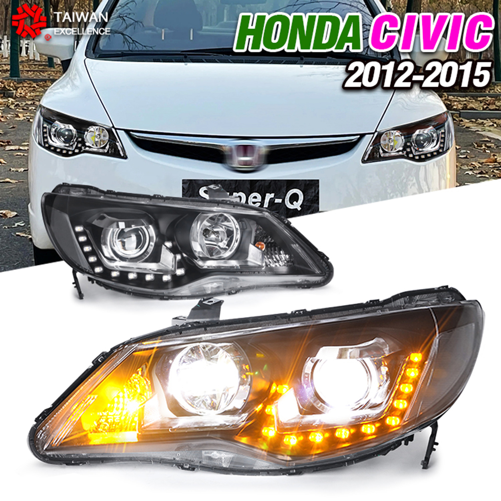 本田HONDA 喜美 8代 CIVIC   K12改裝大燈總成  2006-2011CIVIC CIIMO FD1/FD