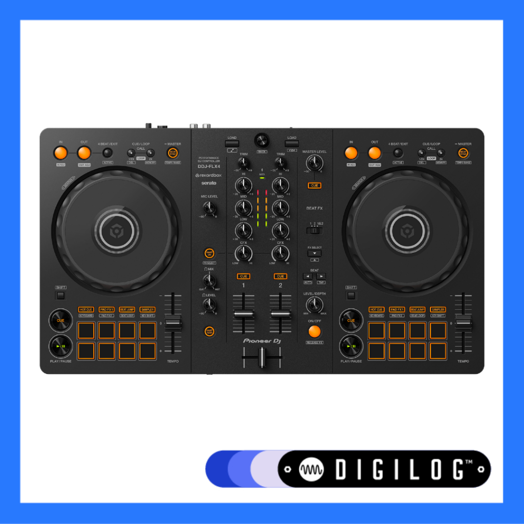 【DigiLog】Pioneer DDJ FLX4 雙系統 DJ 控制器 RekordBox Serato