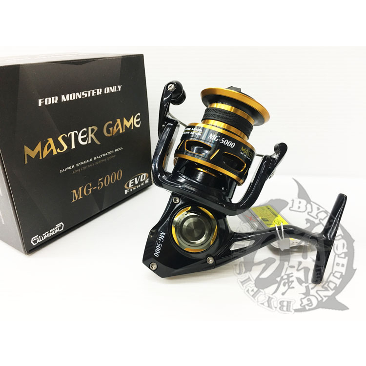 ◎百有釣具◎海力士EVO MASTER GAME T霸 紡車捲線器 規格:MG5000/6000/8000/10000