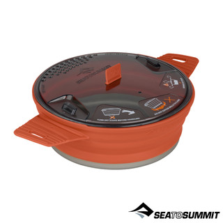 【SEA TO SUMMIT】X-摺疊鍋 1.4L 鐵鏽紅