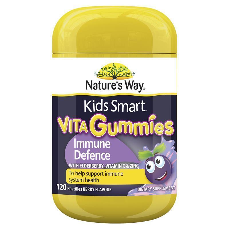 🎐黃小姐的異想世界🎐431-Nature's Way Kids Smart Vita 軟糖免疫防禦 120 粒軟糖