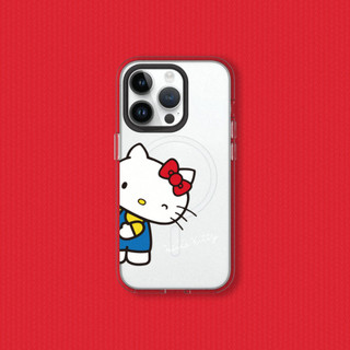 犀牛盾 適用iPhone Clear(MagSafe相容)透明磁吸手機殼|Hello Kitty/Wink! Wink!