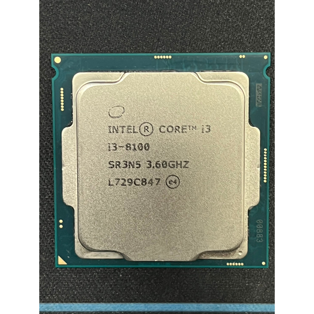 二手 Intel Core i3-8100 i3 8100 3.6GHz 附原廠風扇