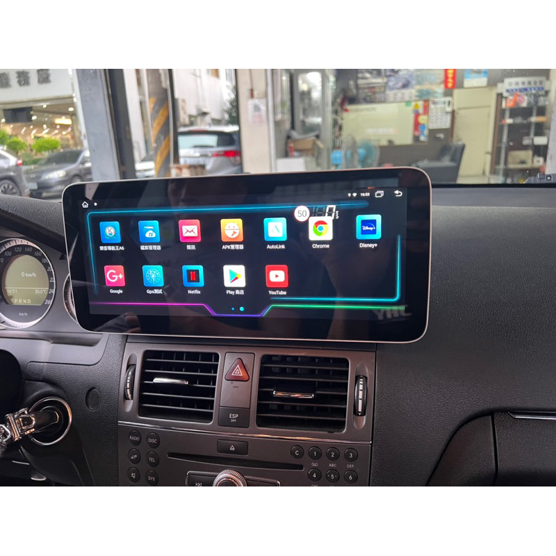w204 車用導航 安卓系統 藍芽裝置 CarPlay