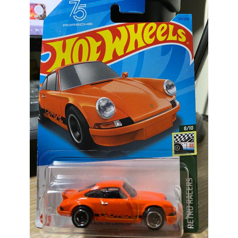 hot wheels Porsche 911 carrera rs