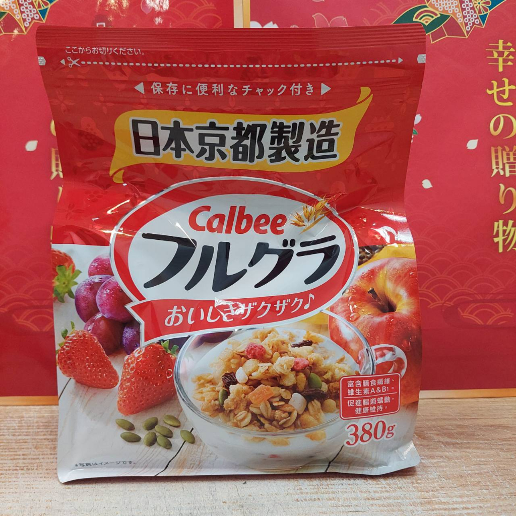 日本 Calbee 卡樂比 富果樂 水果麥片 (380g)