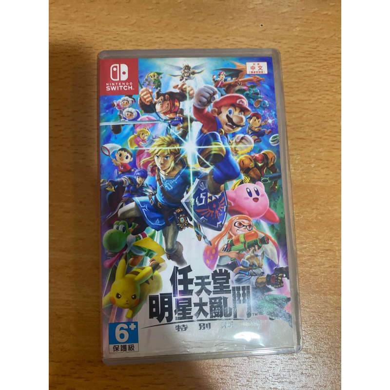 NS 任天堂明星大亂鬥 中文 二手 盒損 switch