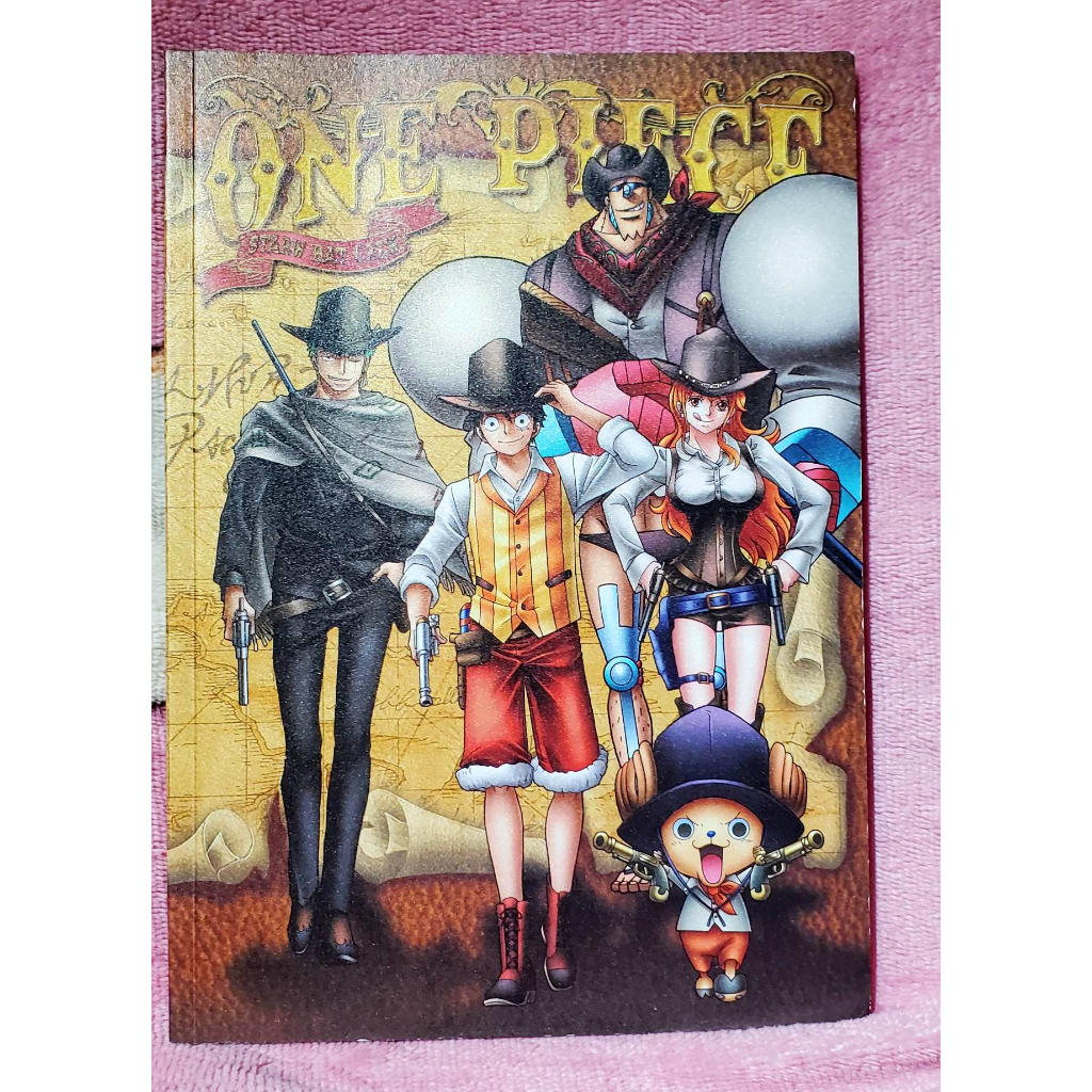 ONE PIECE海賊王航海王筆記本-香吉士&魯夫喬巴&香吉士&騙人布&娜美&索龍&羅賓&佛朗基&布魯克等